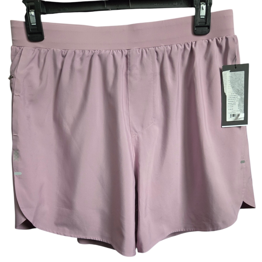 Rhone Men’s Mauve Lilac Lined Running Shorts Medium NWT
